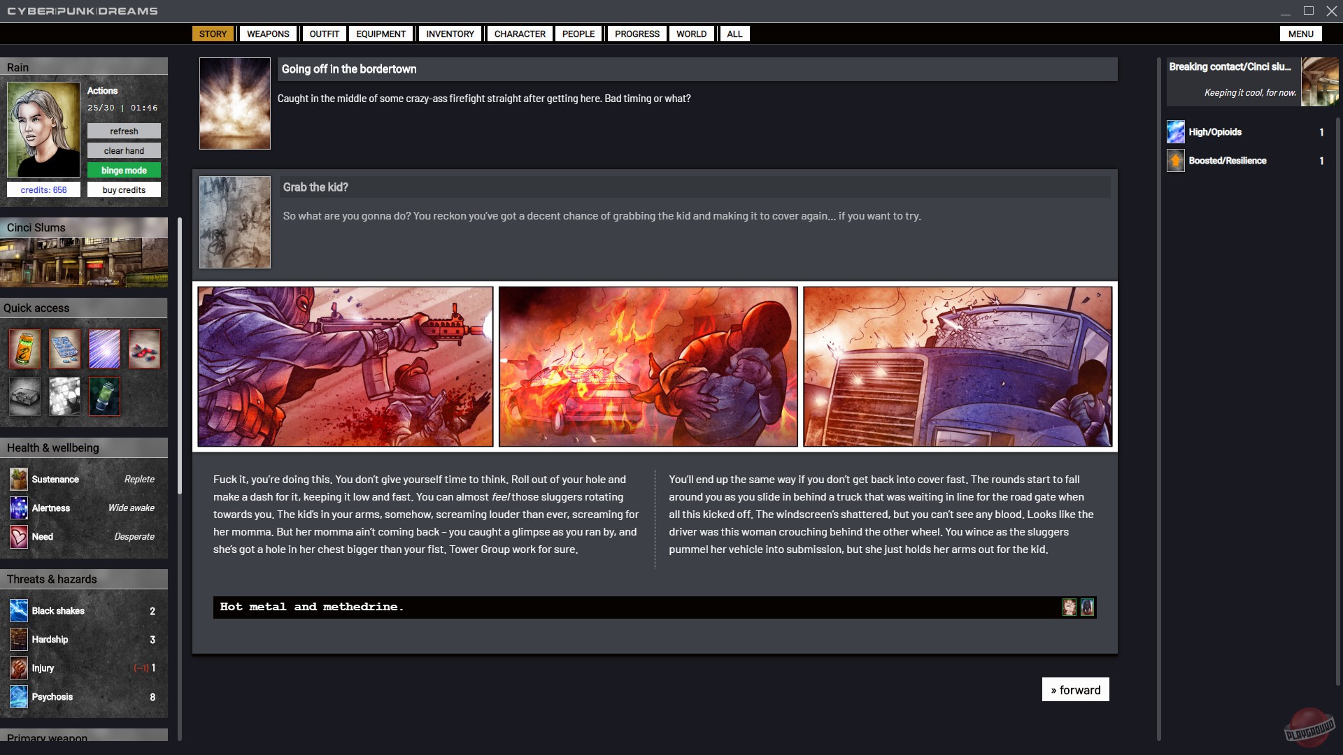 Скриншот из игры cyberpunkdreams - 9