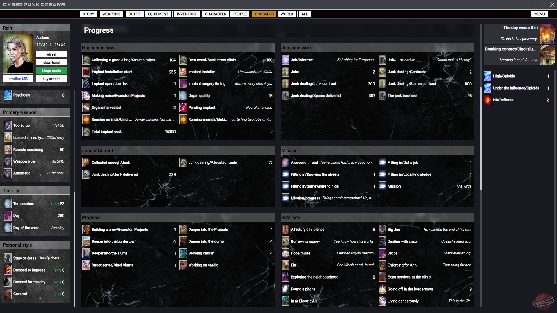 Скриншот из игры cyberpunkdreams - 7