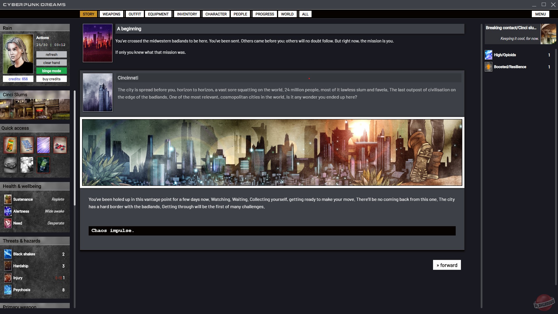 Скриншот из игры cyberpunkdreams - 14