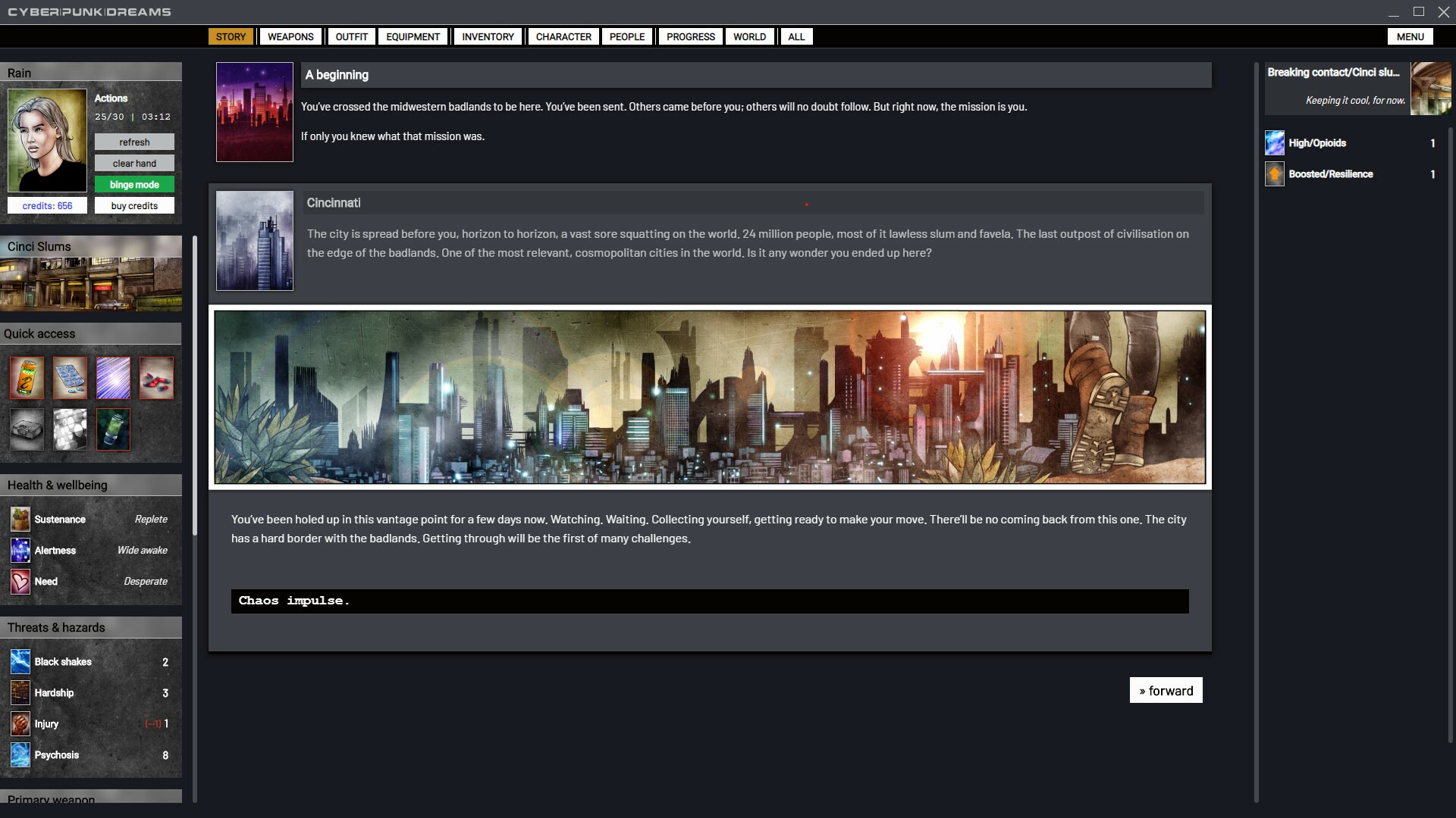 Скриншот из игры cyberpunkdreams - 23