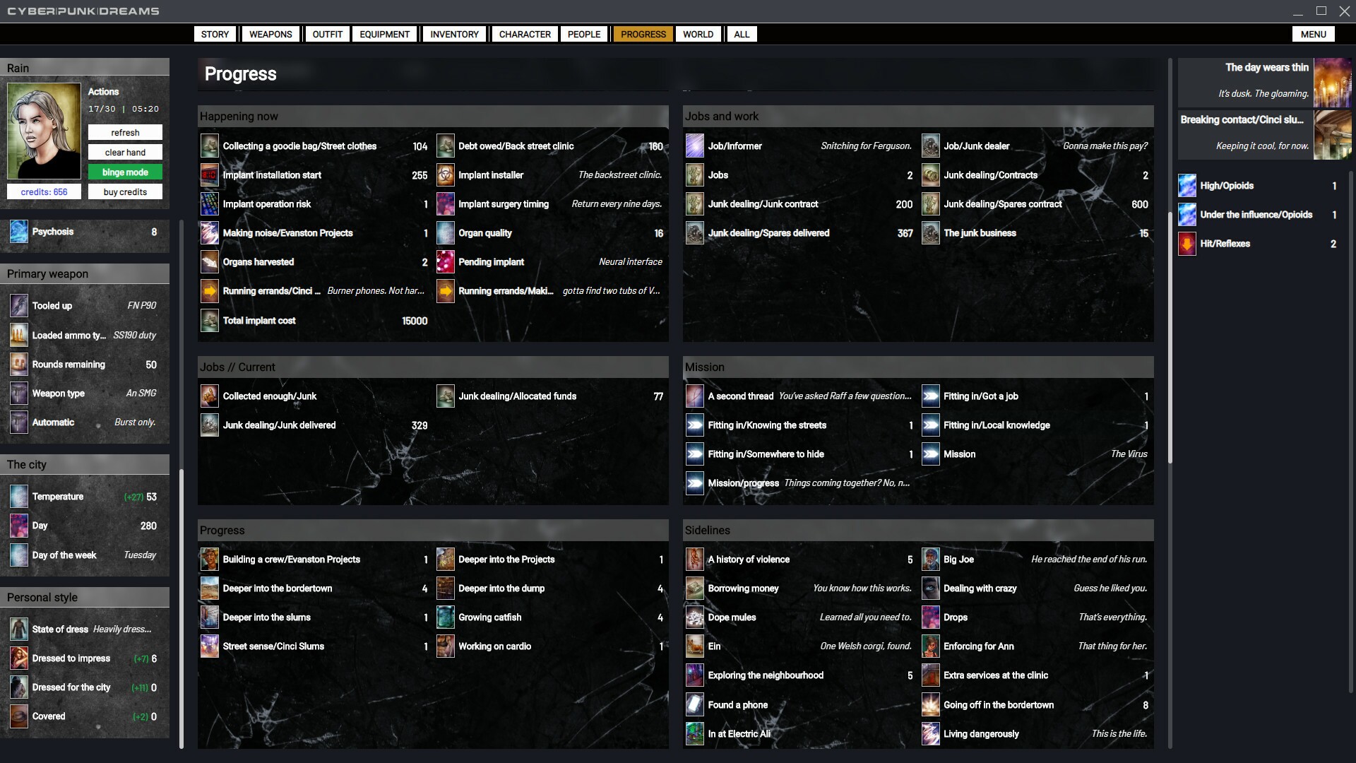 Скриншот из игры cyberpunkdreams - 20