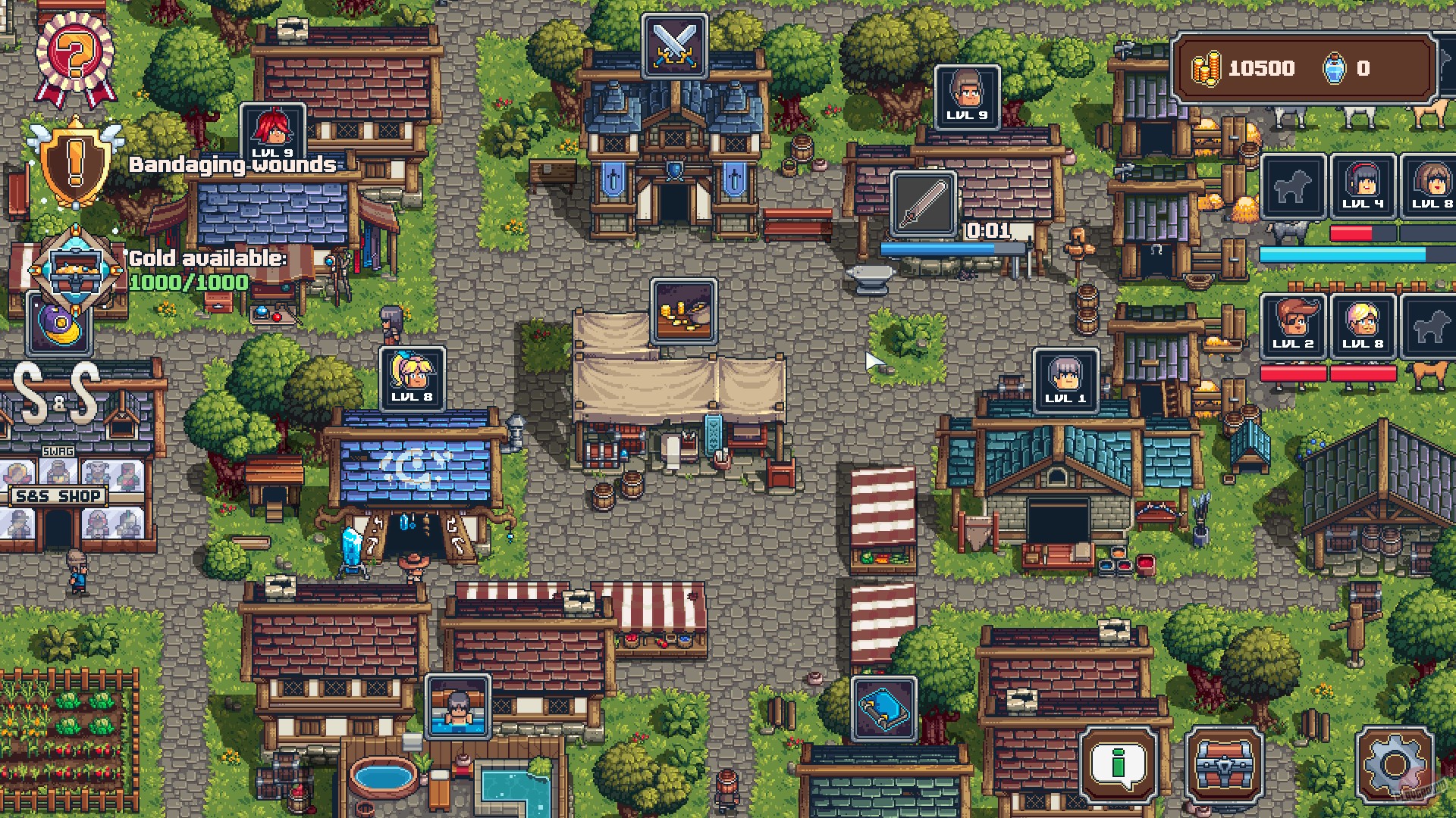 Скриншот из игры Swag and Sorcery - 8