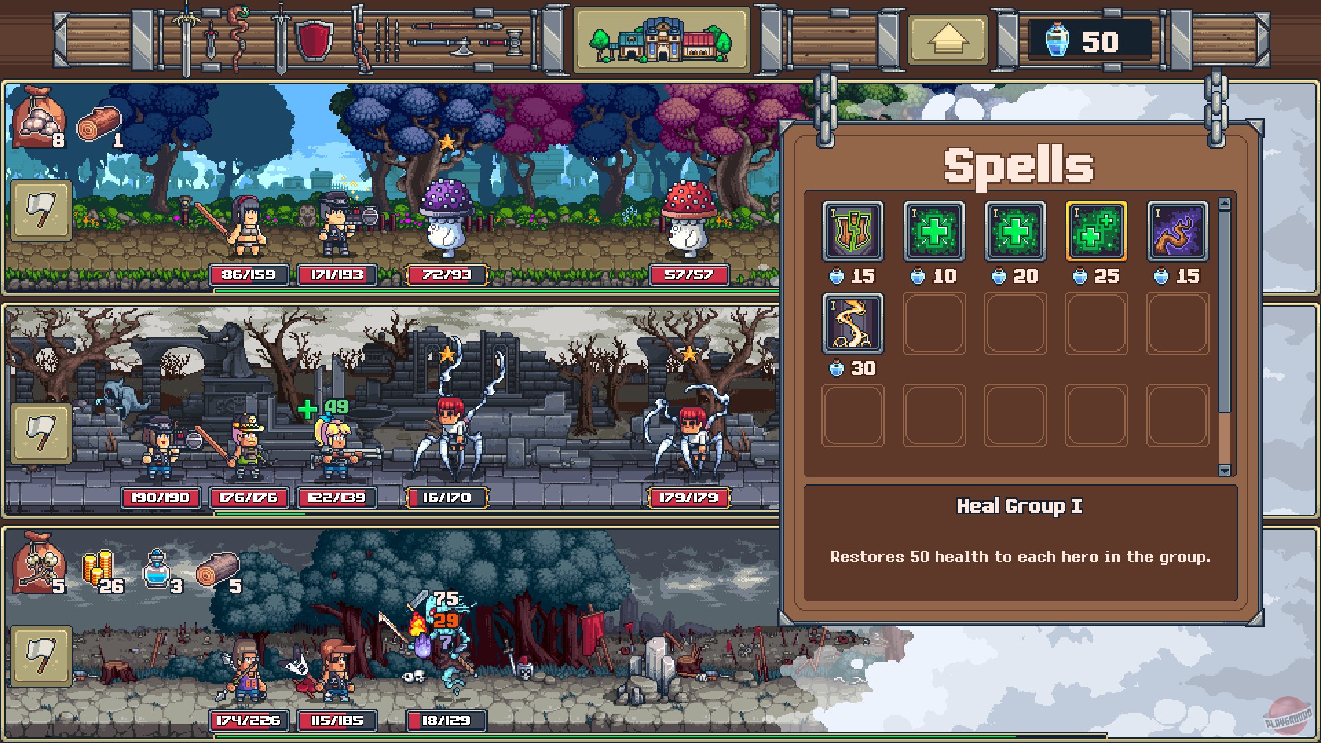 Скриншот из игры Swag and Sorcery - 9