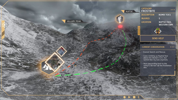Скриншот из игры Everest Search and Rescue - 1