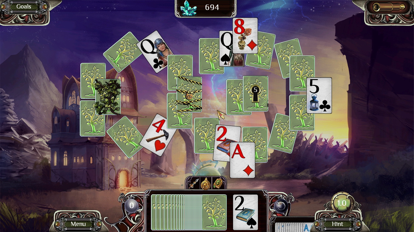 Скриншот из игры The Far Kingdoms: Sacred Grove Solitaire - 3