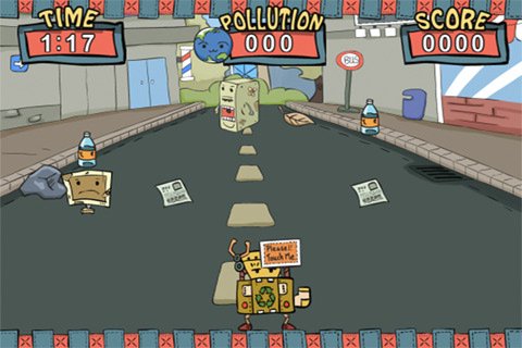 Скриншот из игры The Adventure of Ecobot - 2