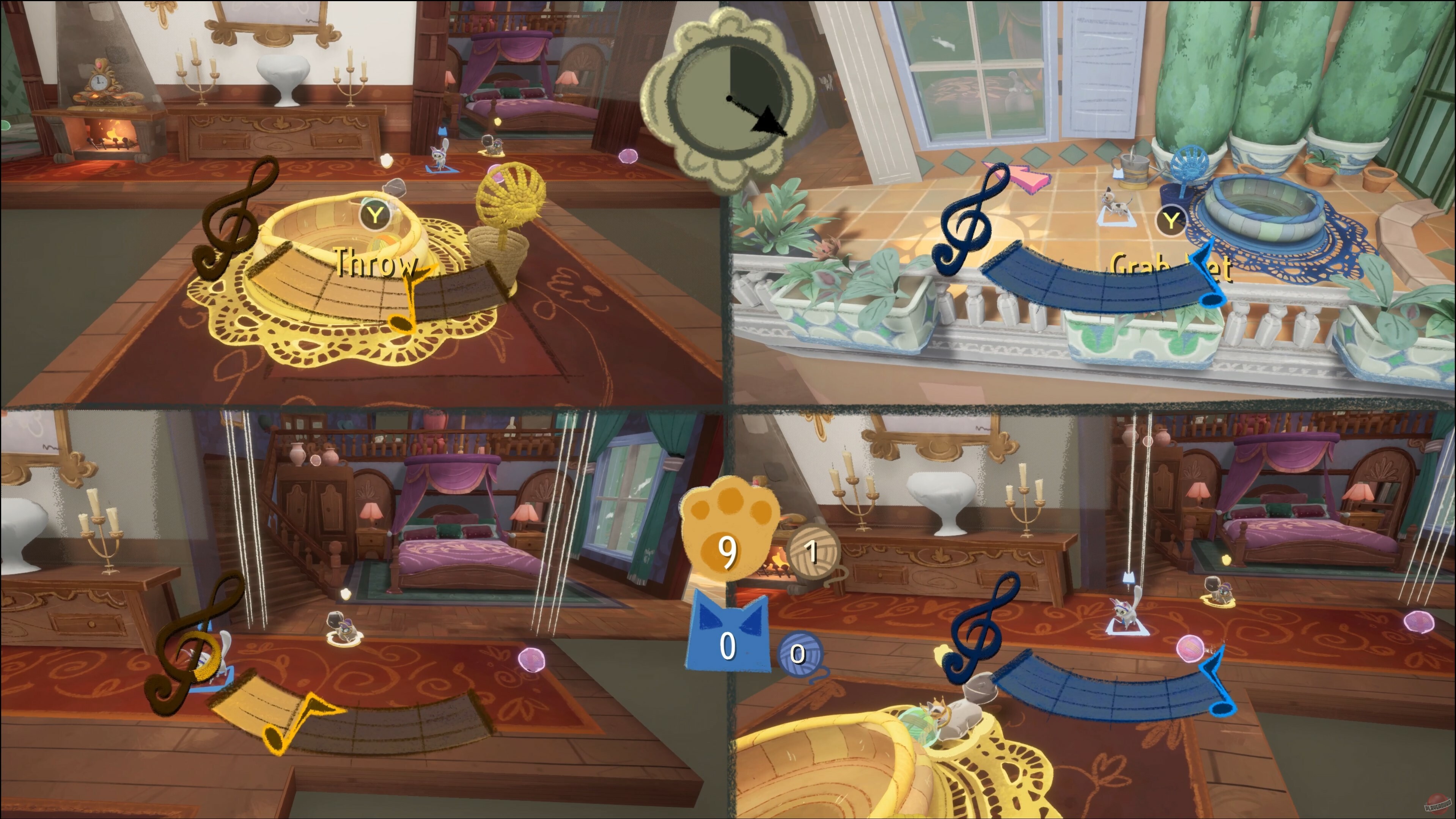 Скриншот из игры Jumping Jazz Cats - 13