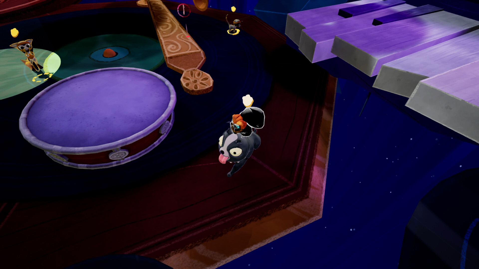 Скриншот из игры Jumping Jazz Cats - 1