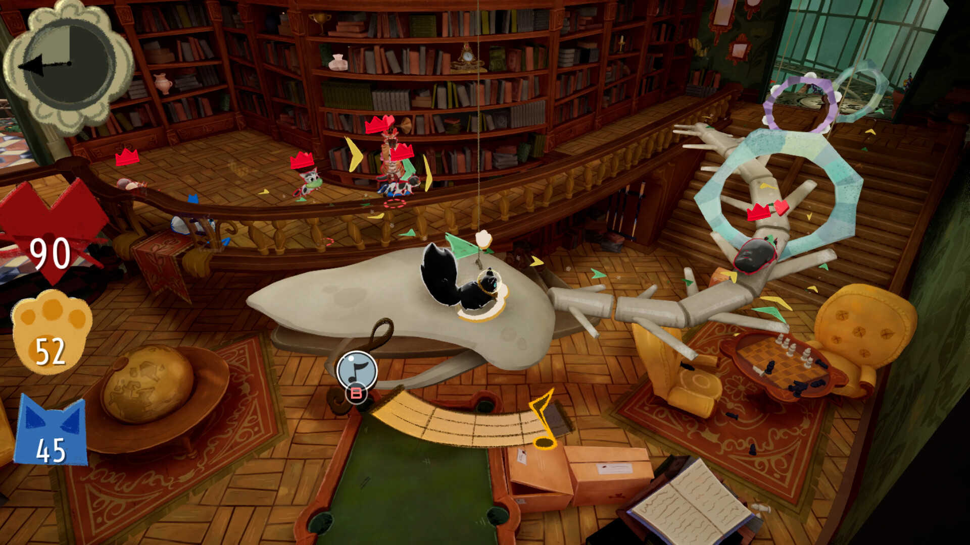 Скриншот из игры Jumping Jazz Cats - 21