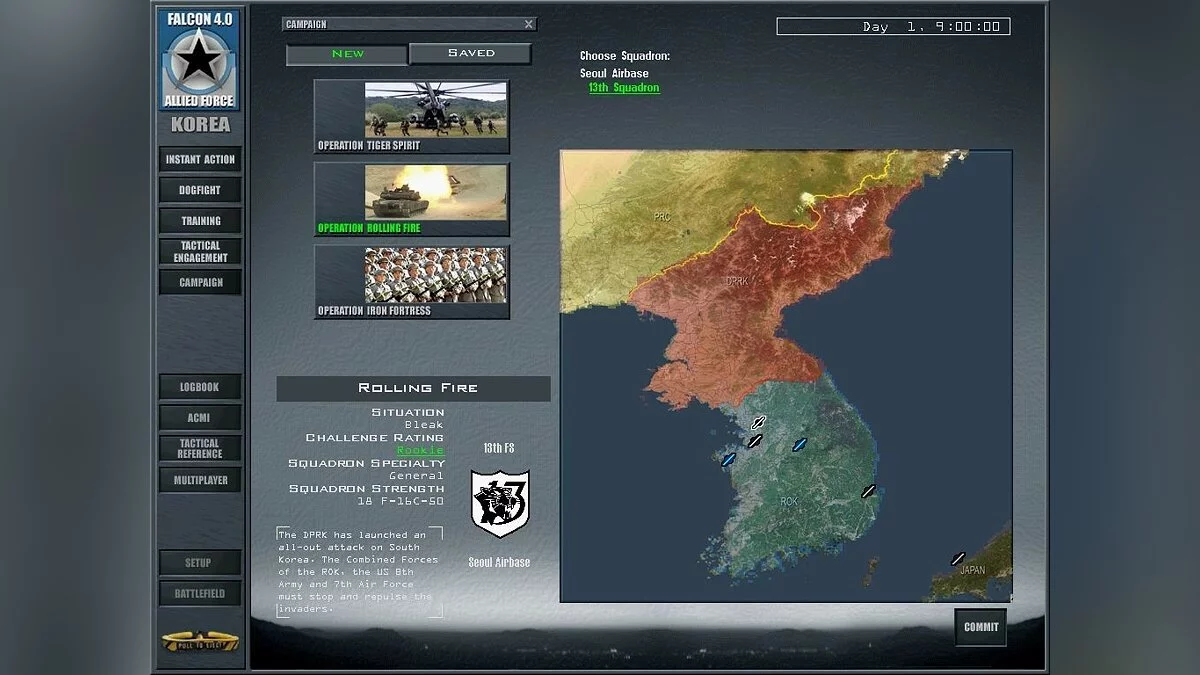 Скриншот из игры Falcon 4.0: Allied Force - 22