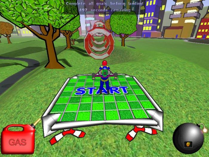 Скриншот из игры Aerial Antics - 2