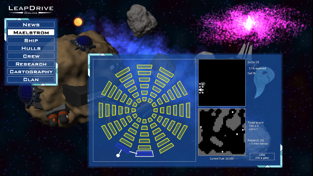 Скриншот из игры LeapDrive Online - 2