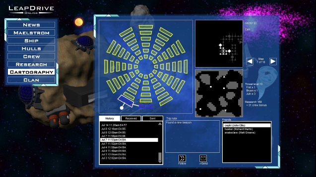 Скриншот из игры LeapDrive Online - 4