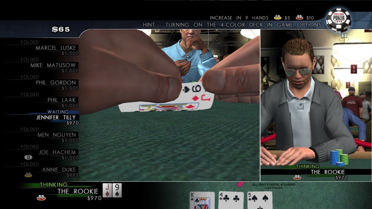 Скриншот из игры World Series of Poker 2008: Battle for the Bracelets - 2
