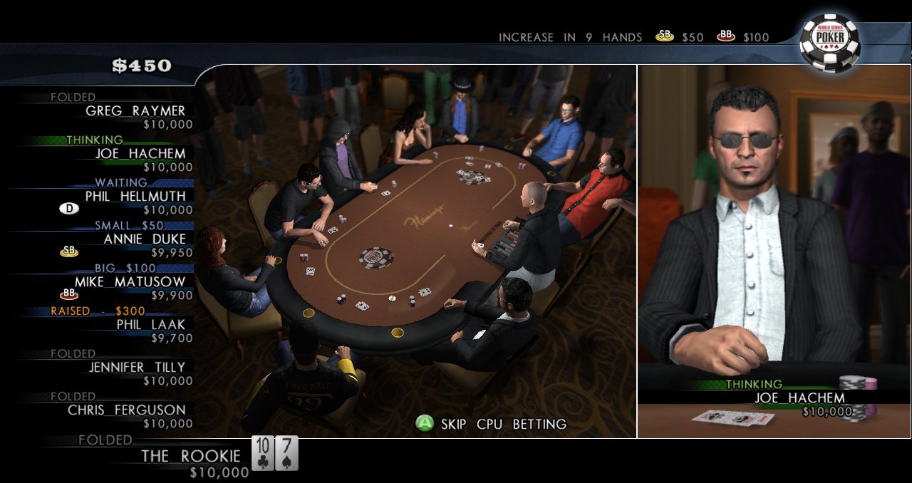 Скриншот из игры World Series of Poker 2008: Battle for the Bracelets - 3