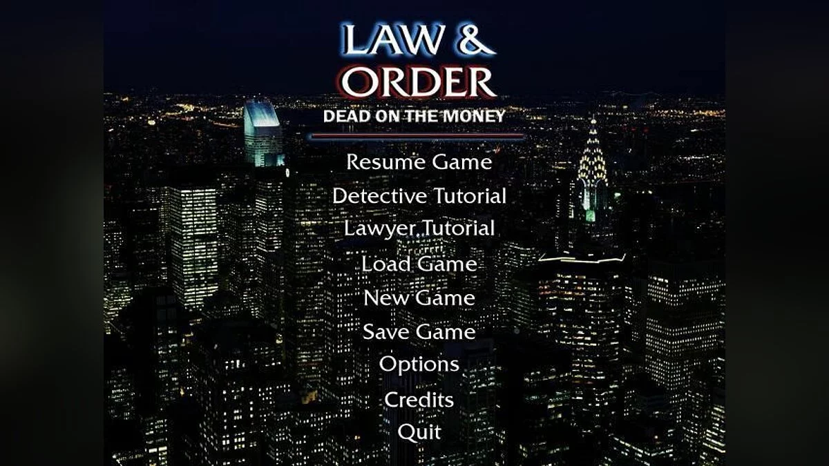 Скриншот из игры Law & Order: Dead on the Money - 3