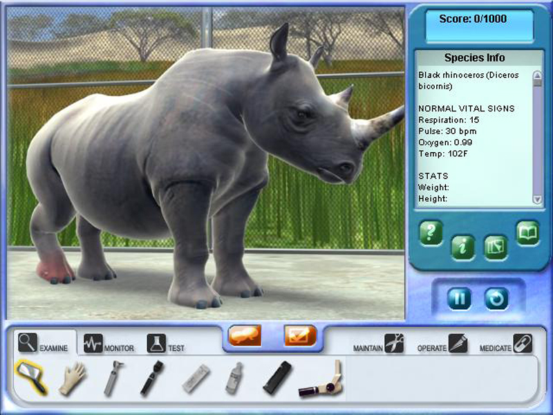 Скриншот из игры Zoo Vet: Endangered Animals - 9