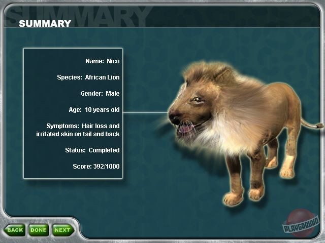 Скриншот из игры Zoo Vet - 17