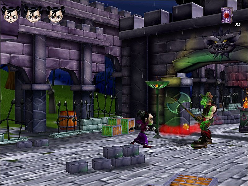 Скриншот из игры Legendo's Dracula Twins - 2