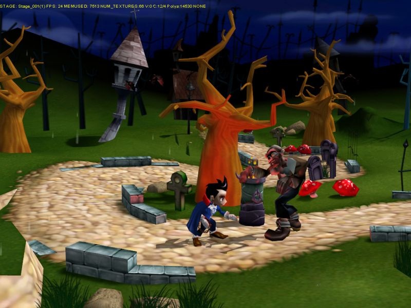 Скриншот из игры Legendo's Dracula Twins - 1