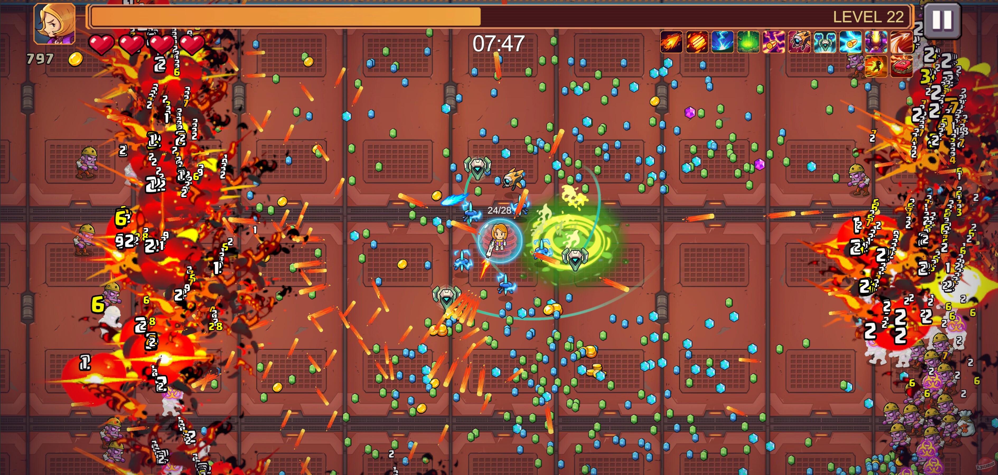 Скриншот из игры Mars Survivors - 20