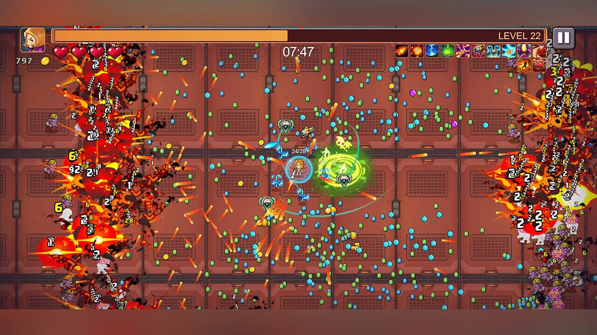 Скриншот из игры Mars Survivors - 8