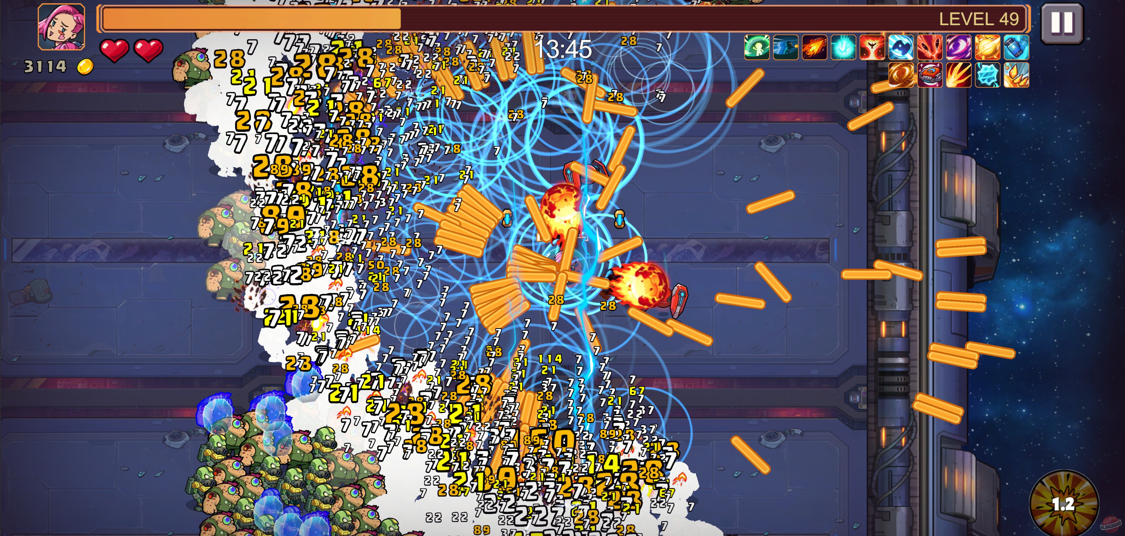 Скриншот из игры Mars Survivors - 25