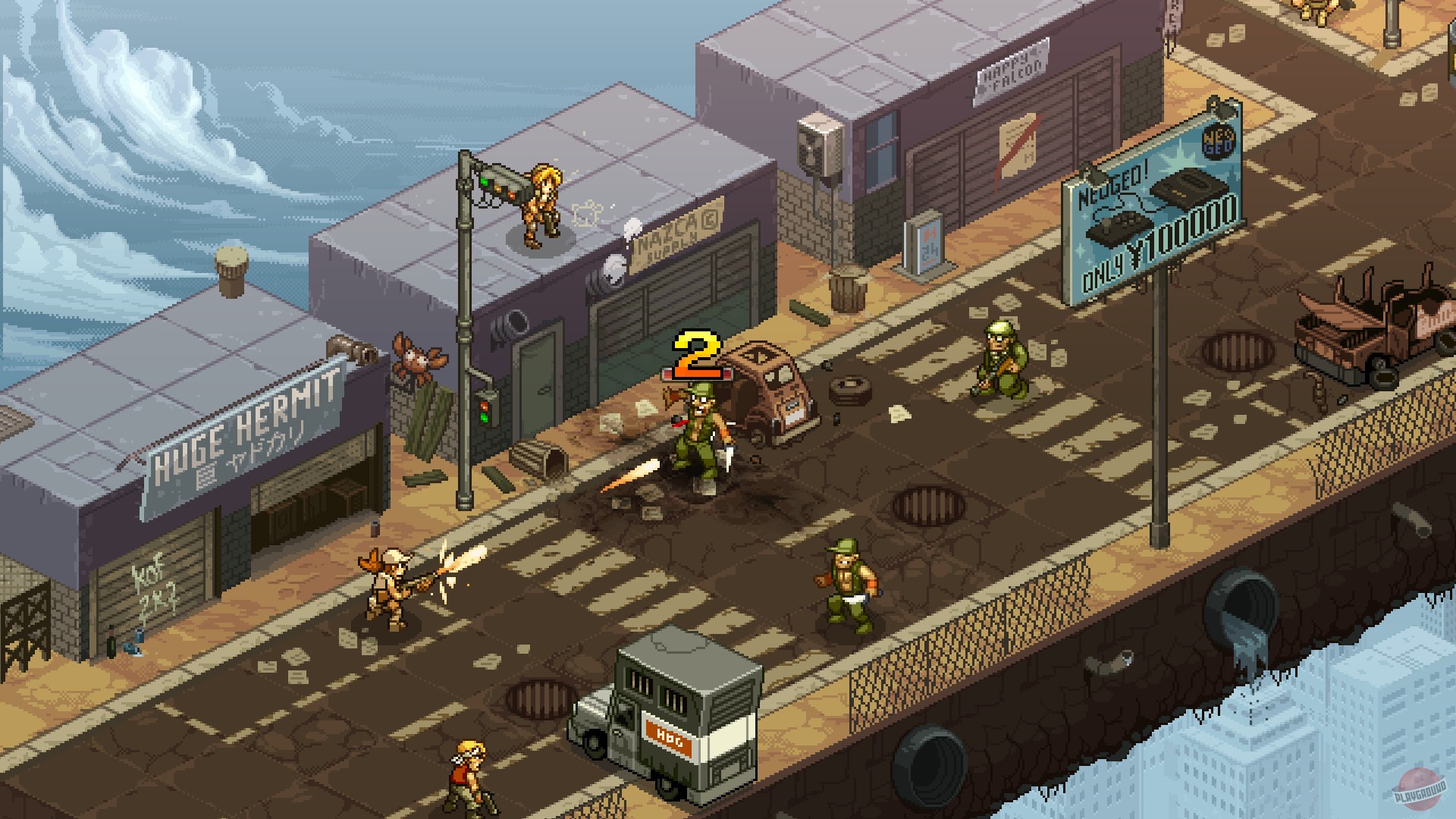 Скриншот из игры Metal Slug Tactics - 13