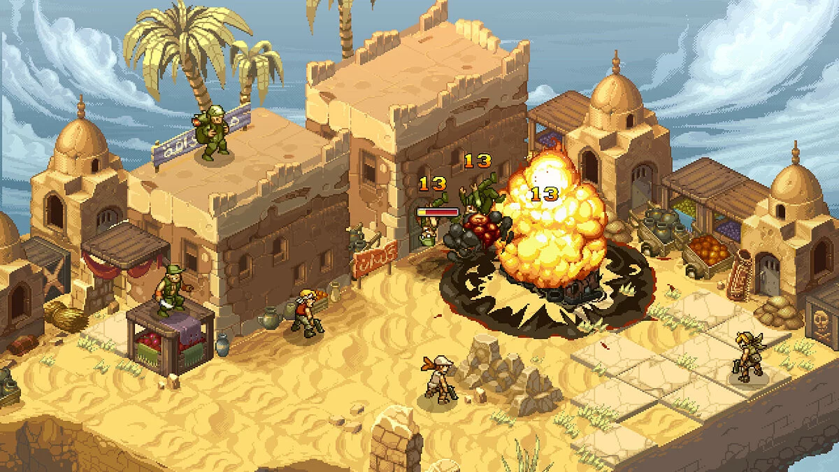 Скриншот из игры Metal Slug Tactics - 25
