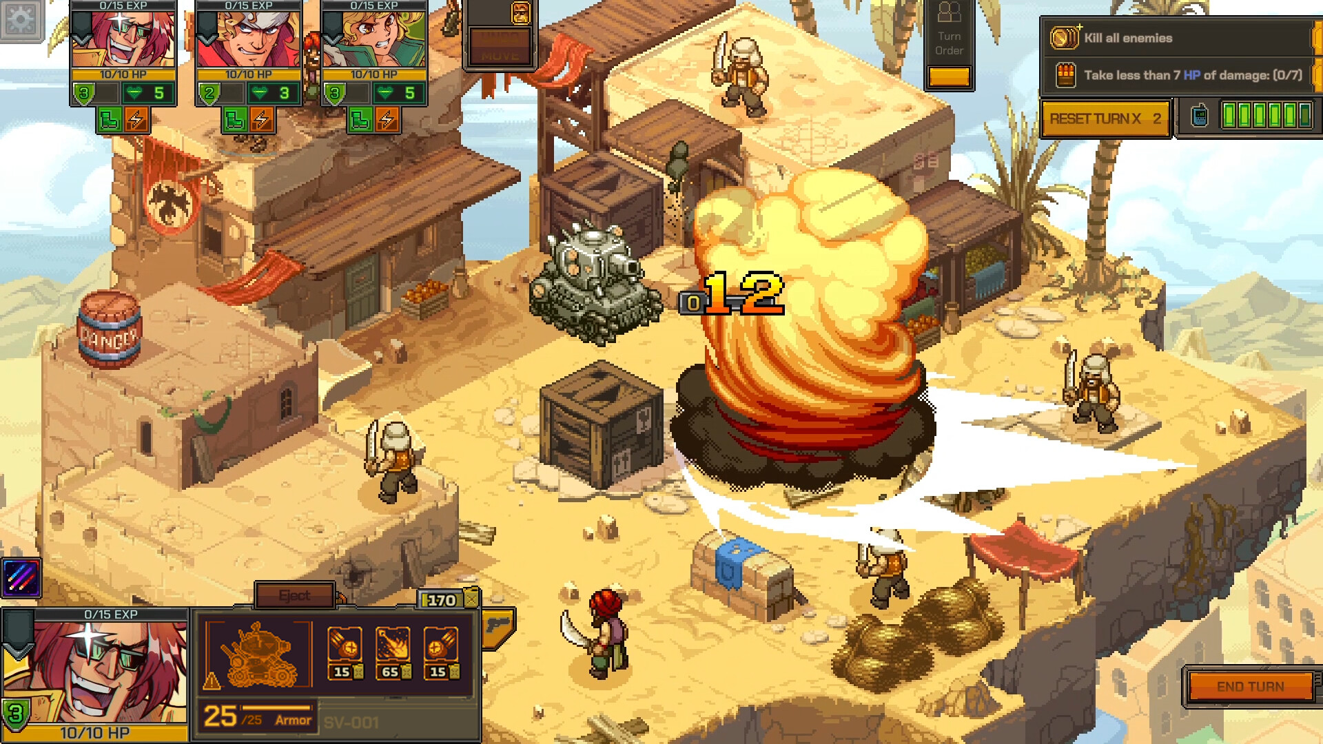 Скриншот из игры Metal Slug Tactics - 16