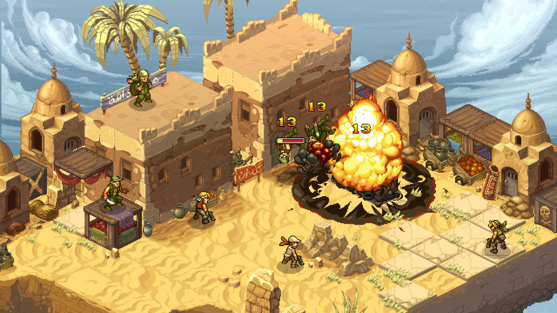 Скриншот из игры Metal Slug Tactics - 7