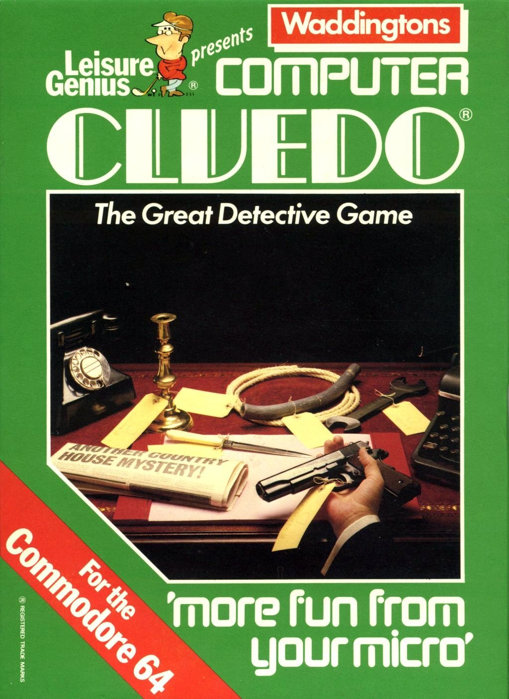 Обложка игры Cluedo