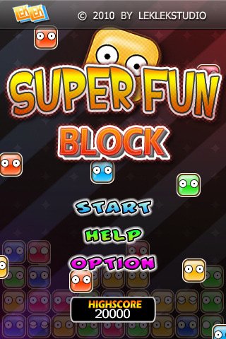 Скриншот из игры Super Fun Block - 1