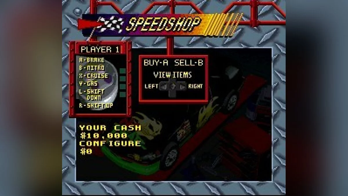 Скриншот из игры Kyle Petty's No Fear Racing - 1