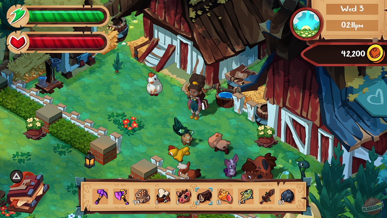 Скриншот из игры Blue Oak Bridge - 1