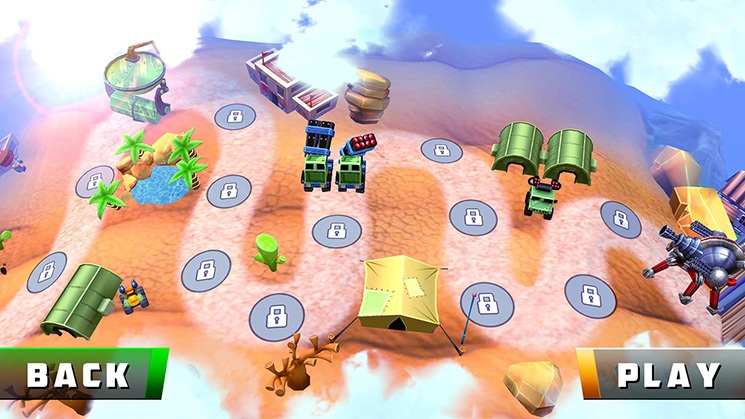 Скриншот из игры Toon War - 15