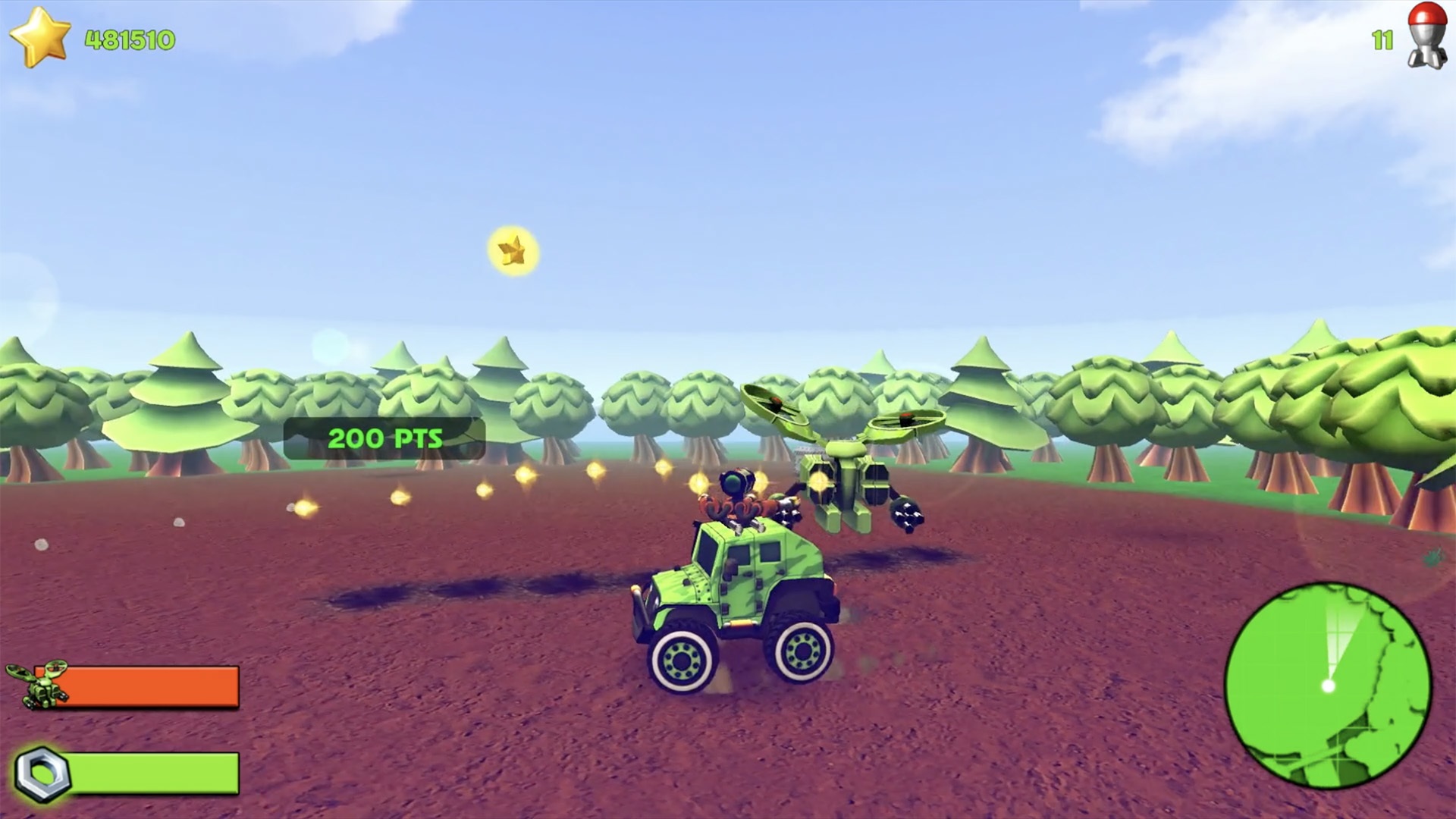 Скриншот из игры Toon War - 18