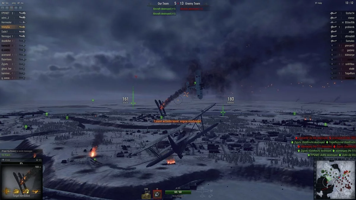 Скриншот из игры World of Warplanes - 158