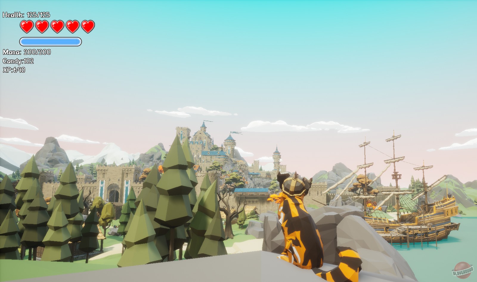 Скриншот из игры Cat Gets Medieval - 6