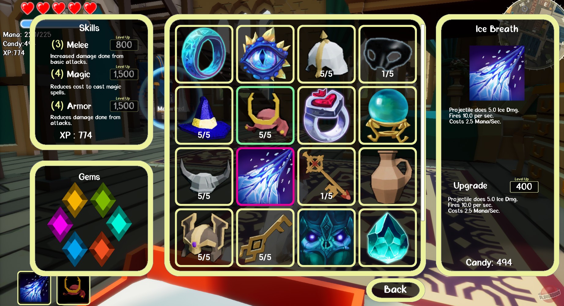 Скриншот из игры Cat Gets Medieval - 9