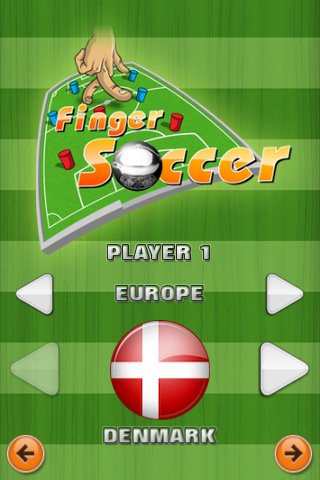 Скриншот из игры Finger Soccer - 1