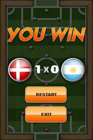 Скриншот из игры Finger Soccer - 3