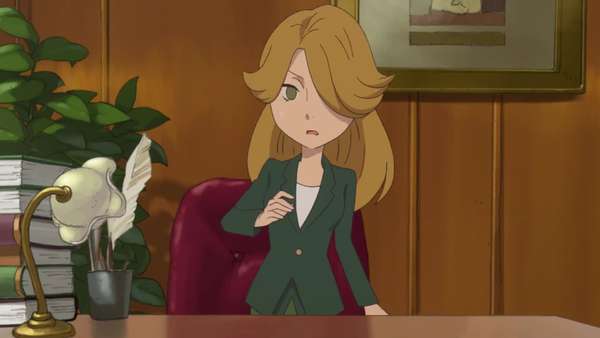Скриншот из игры Lady Layton: The Conspiracy of King Millionaire Ariadne - 2