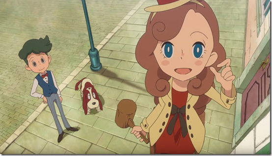 Скриншот из игры Lady Layton: The Conspiracy of King Millionaire Ariadne - 5
