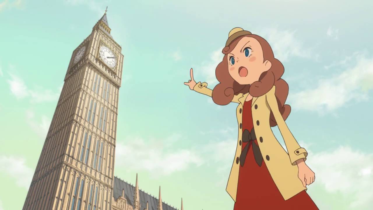Скриншот из игры Lady Layton: The Conspiracy of King Millionaire Ariadne - 3