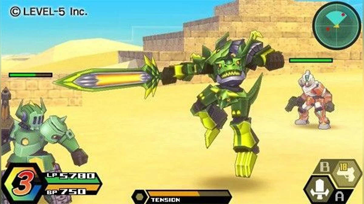 Скриншот из игры Little Battlers eXperience Wars - 7
