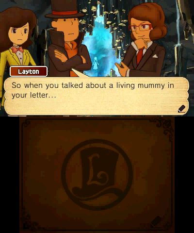 Скриншот из игры Professor Layton and the Azran Legacy - 5