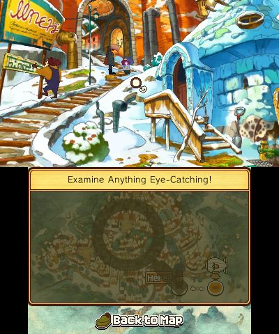 Скриншот из игры Professor Layton and the Azran Legacy - 21