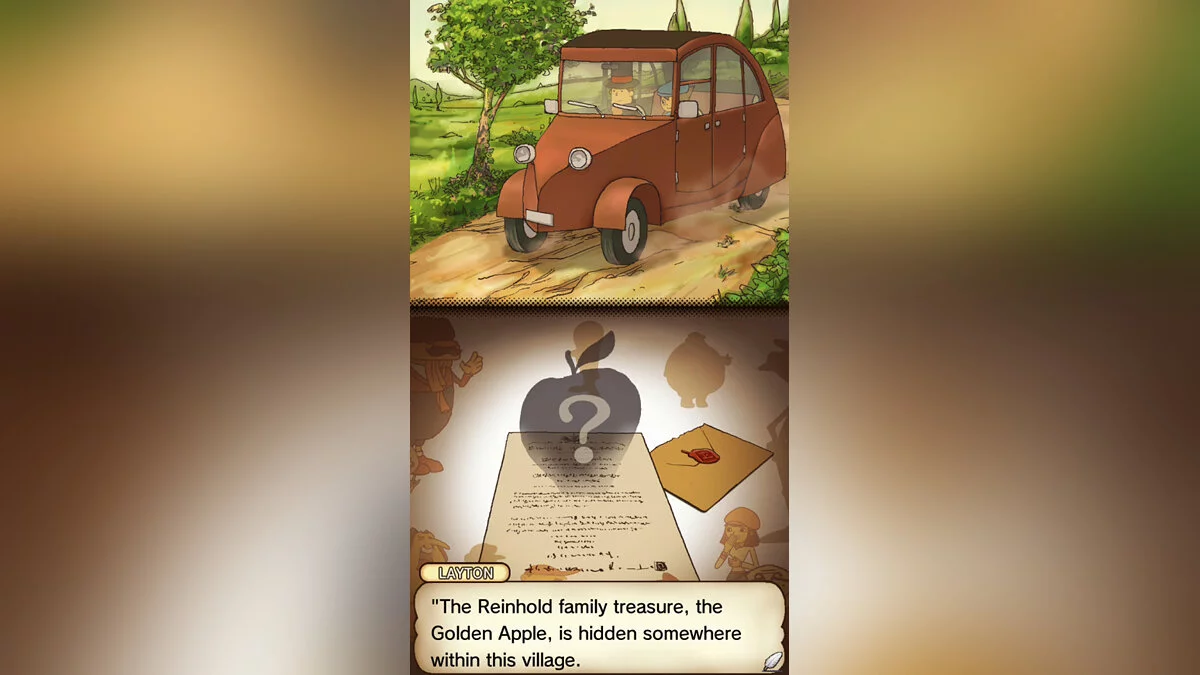 Скриншот из игры Professor Layton and the Curious Village - 12