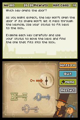 Скриншот из игры Professor Layton and The Diabolical Box - 1